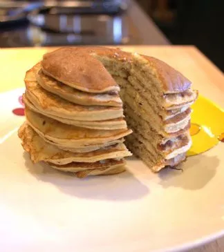 Erdnussbutter-Pfannkuchen