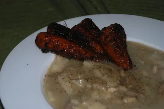 Bauernmarkt: Beste geröstete Karotten