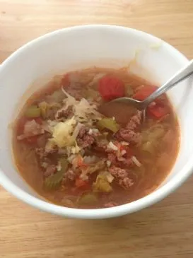 Kohlrouladesuppe