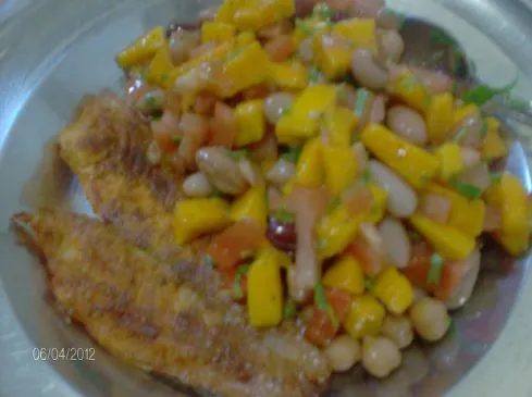 Tilapia mit Mangosalsa
