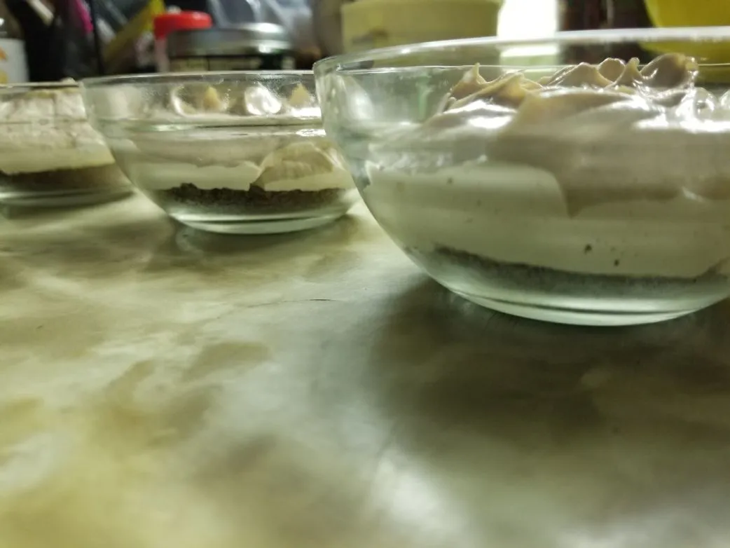 Low Carb No Bake Erdnussbutter-Käsekuchen