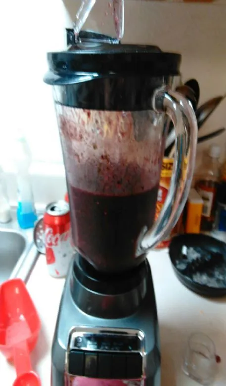 Beeren-Birnen-Grüner Smoothie