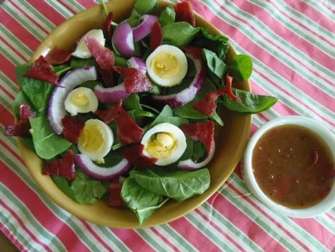 Heißes "Bacon"-Dressing