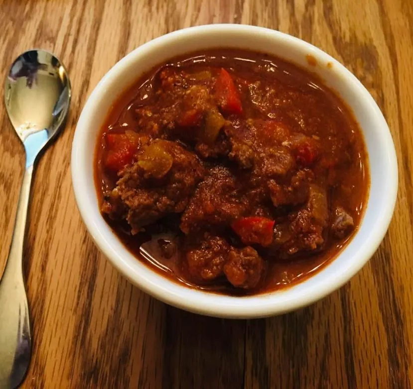 Buffalo-Chili ohne Bohnen im Instant Pot