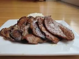 Gegrillte Rindfleischscheibe