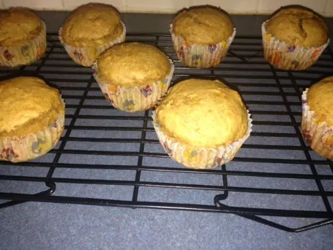 PB2 Schokoladenüberraschungs-Muffins