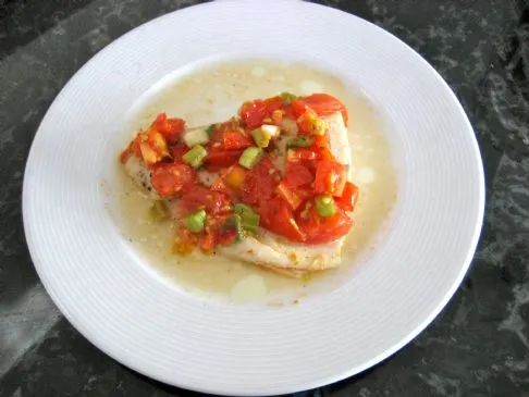 Tilapia mit Kirschtomaten