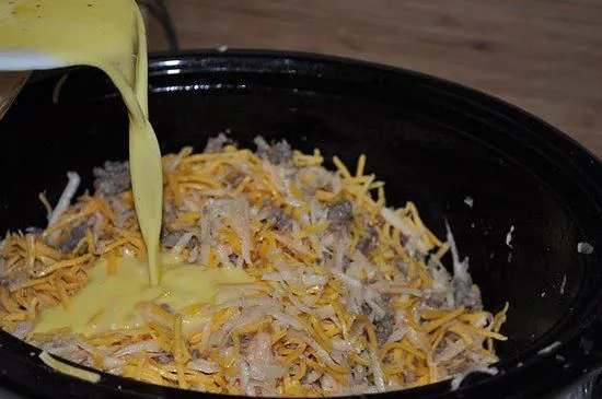 Crock-Pot Frühstücksauflauf