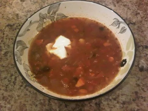 Scharfes vegetarisches Chili