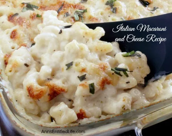 Italienisches Mac & Cheese