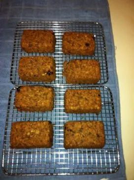 Haferflocken Frühstücks Mini-Brot