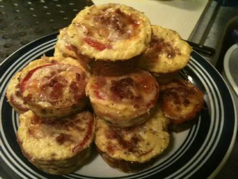Krustenlose Quiche-Muffins