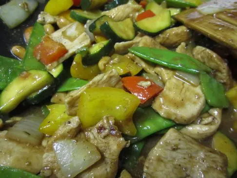 Scharfes Kung Pao Hühnchen