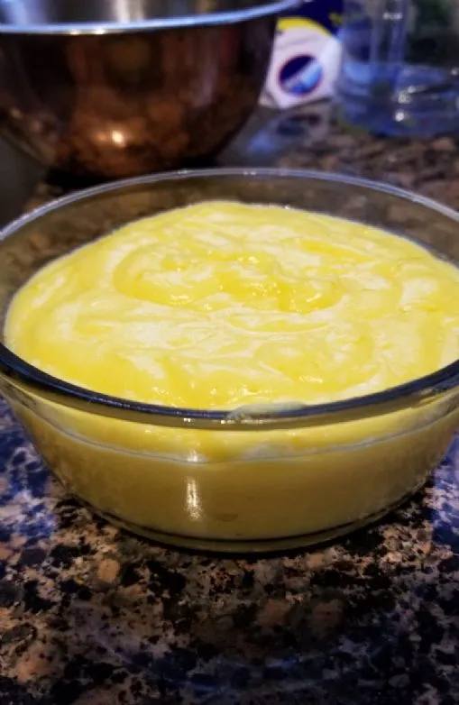 Leichter Zitronenaufstrich