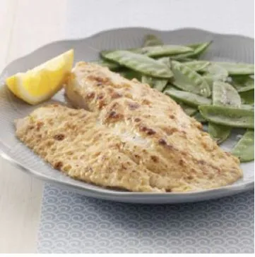 Parmesan überbackene Tilapia