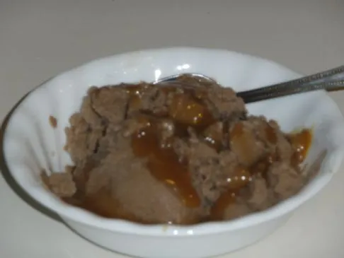 Schokoladeneis (low carb, ohne Zuckerzusatz)