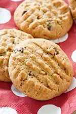 Leichte Erdnussbutter-Bananen-Kekse