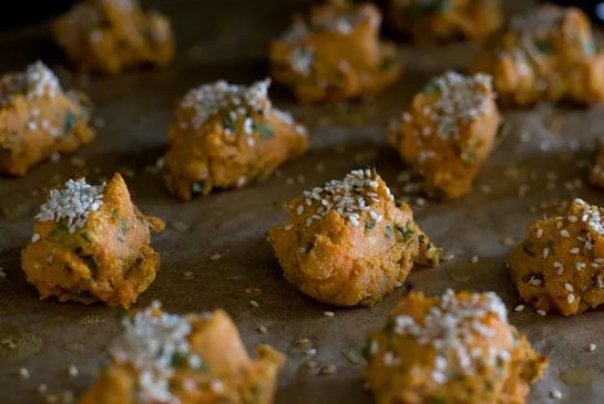 Süßkartoffel-Falafel