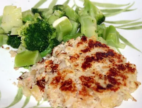 Kartoffel-Krabben-Patties