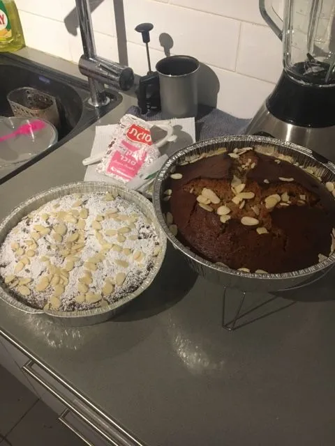 Gesunder Protein-Apfelkuchen