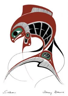 Heißgeräucherter Lachs und Nudelauflauf