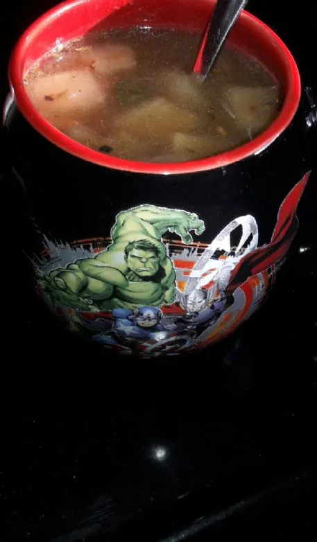 Einfache Gemüsesuppe