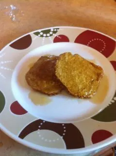 Kürbis-Haferflocken-Pfannkuchen