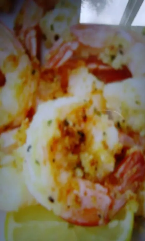 Parmesan-Garnelen aus der Heißluftfritteuse