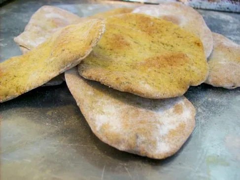 Kräuter-Kichererbsen-Cracker