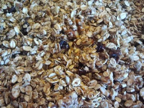 Zuckerfreie, glutenfreie köstliche Granola