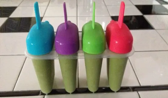 Gefrorene Avocado-Frucht-Riegel