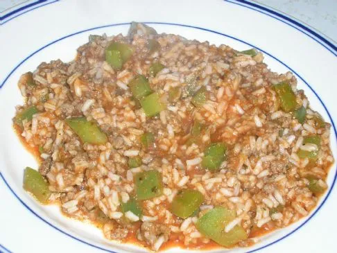 Pfannenauflauf mit gefüllten Paprika