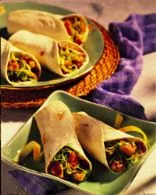 Asiatische Wraps