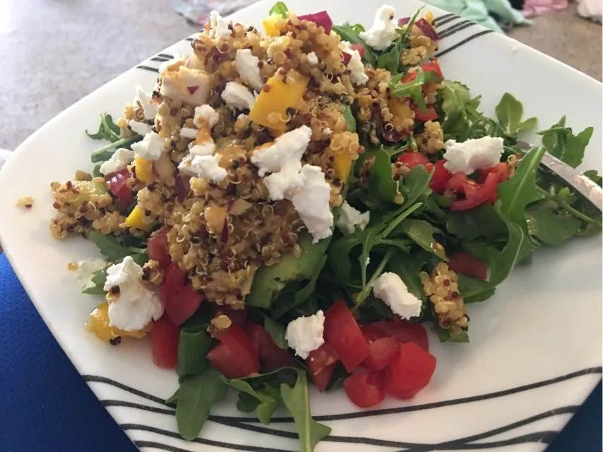 Curry-Quinoa-Salat