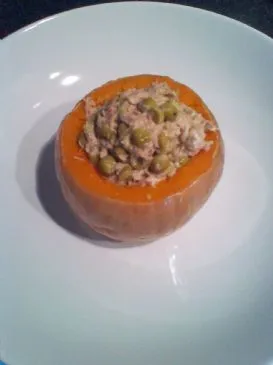 Butternut-Kürbis mit Thunfisch