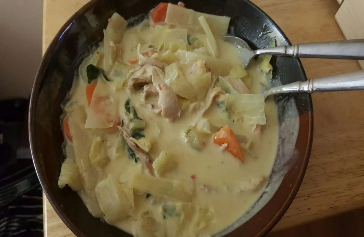 Thailändisches Grünes Curry - Hühnchen