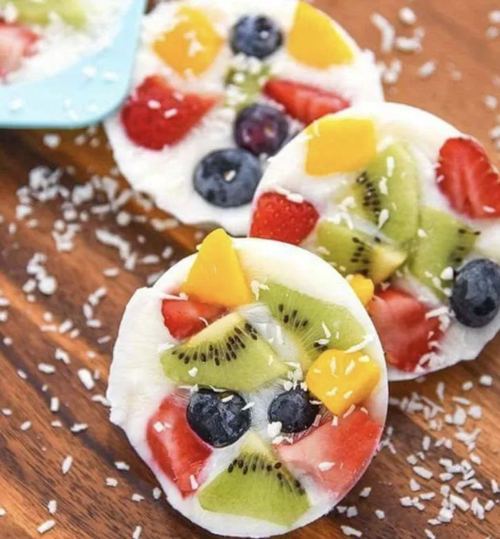 Gefrorene Fruchtbark