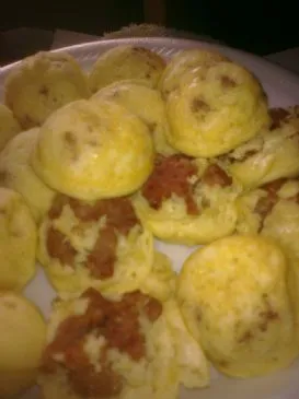 Apfel-Wurst-Pfannkuchen