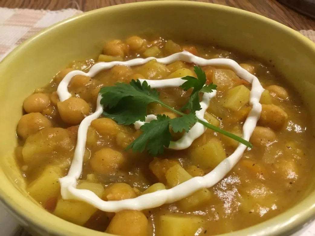 Kokos-Ingwer-Indische Suppe