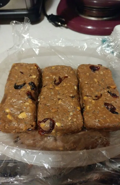 Hausgemachte Proteinriegel