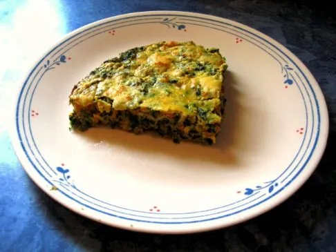 Spinat- und Süßkartoffel-Quiche