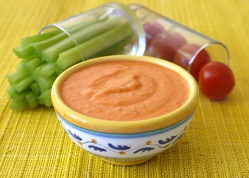 Weelicious gerösteter Paprika-Dip