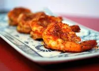 Marokkanische würzige Garnelen