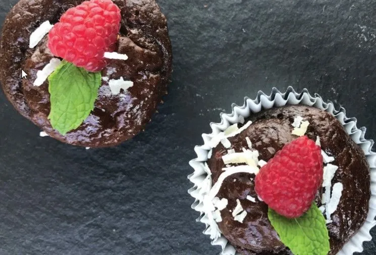 Schokoladen-Protein-Muffins