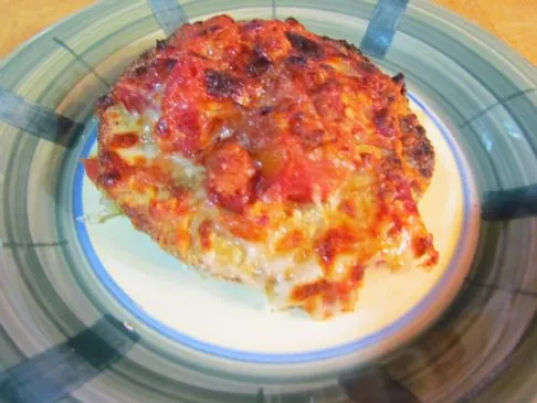 Knuspriger Auberginen-Parmesan