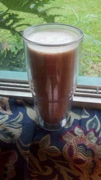 Schokoladen-Kokosnuss-LCHF-Warrior-Shake