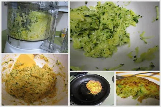 Curry-Zucchini-Küchlein