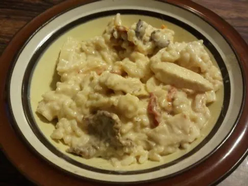 Hühnchen und Pfifferling-Risotto