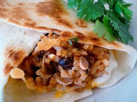 Knusprige Southwest-Hähnchen-Wraps