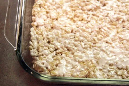 Mikrowellen Rice Crispy Treats